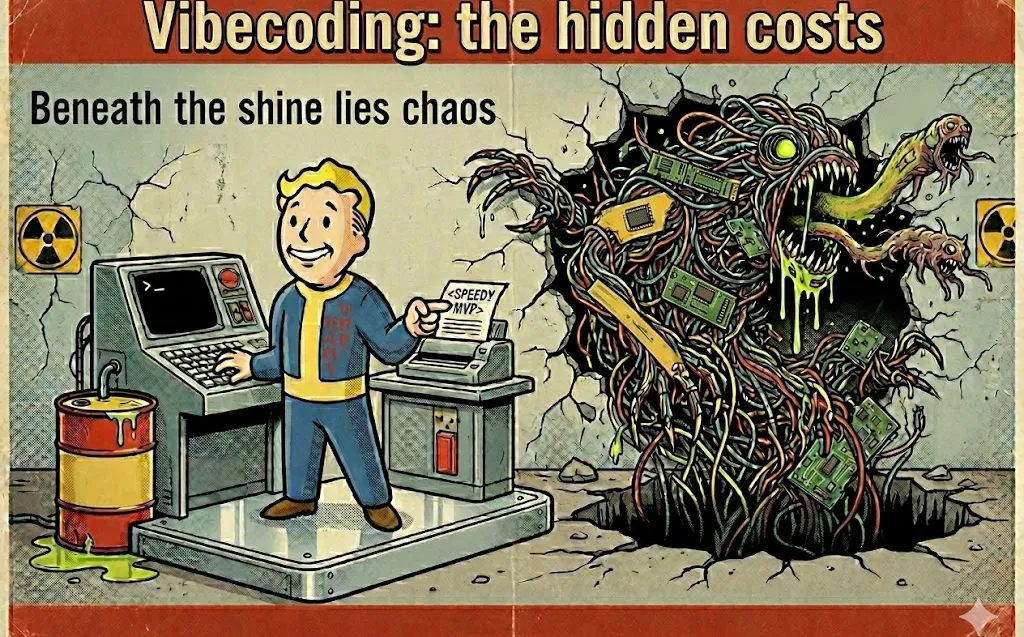 Vibecoding: The Hidden Costs article cover